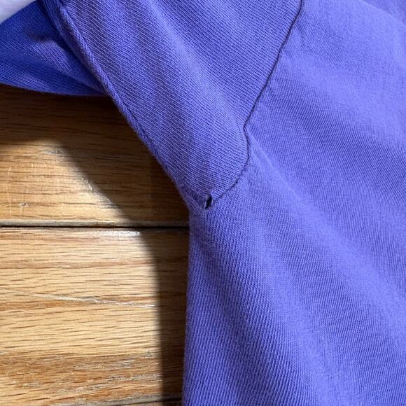 Vintage 90s Single Stitch Scottsdale Arizona Purple T-Shirt Rodeo Cowboy Size XL - Picture 5 of 7